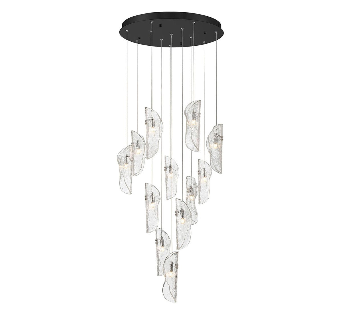 Lib & Co. Canada - 10164-017-02 - LED Chandelier - Sorrento - Black