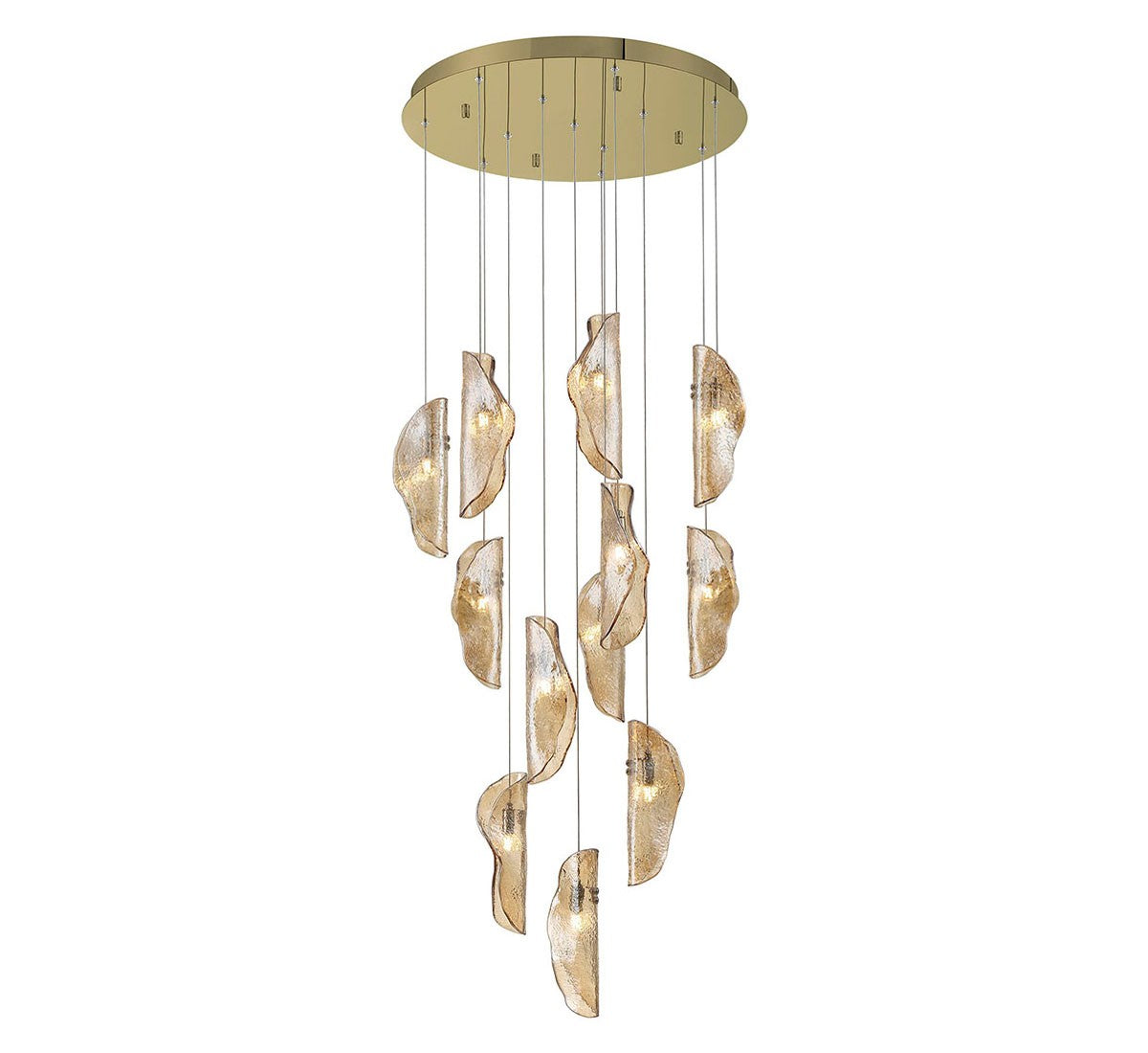 Lib & Co. Canada - 10164-018-07 - LED Chandelier - Sorrento - Gold