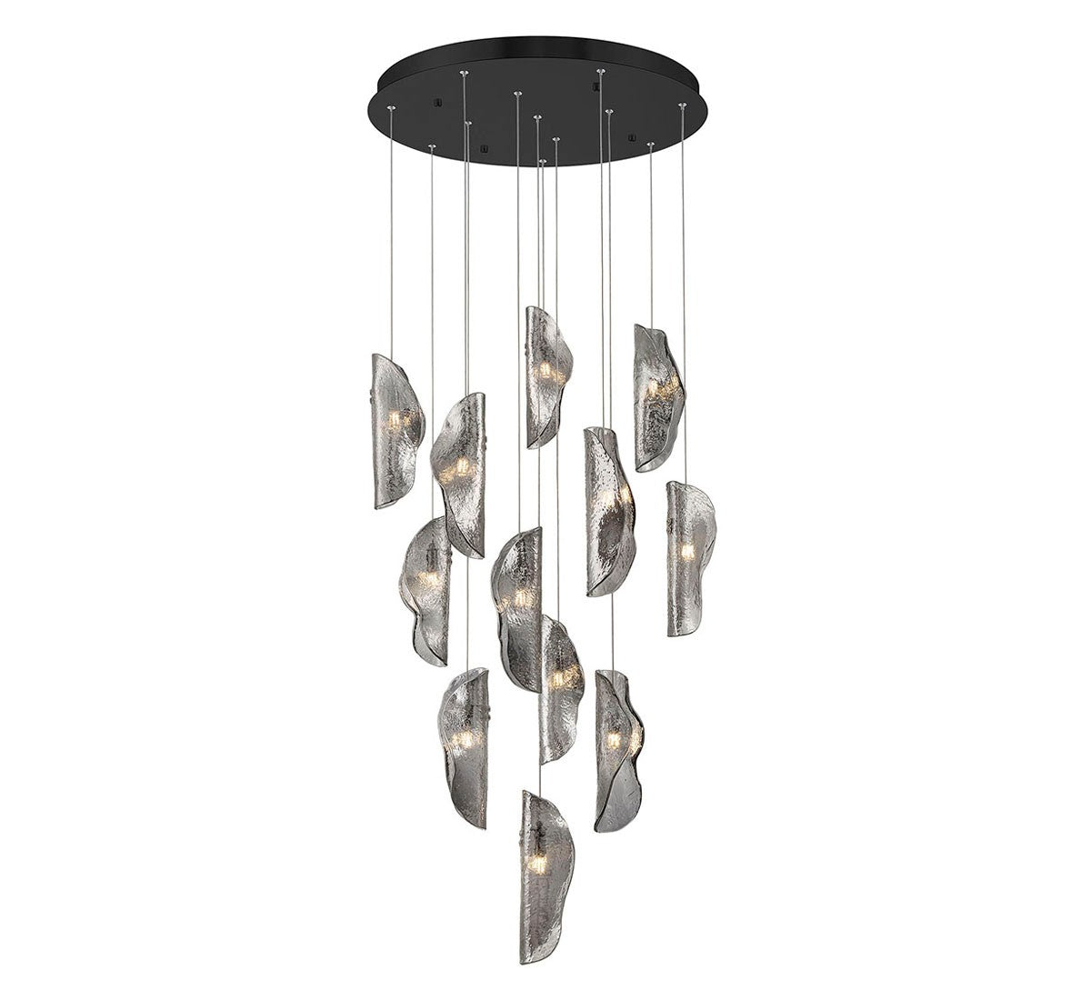 Lib & Co. Canada - 10164-019-02 - LED Chandelier - Sorrento - Black