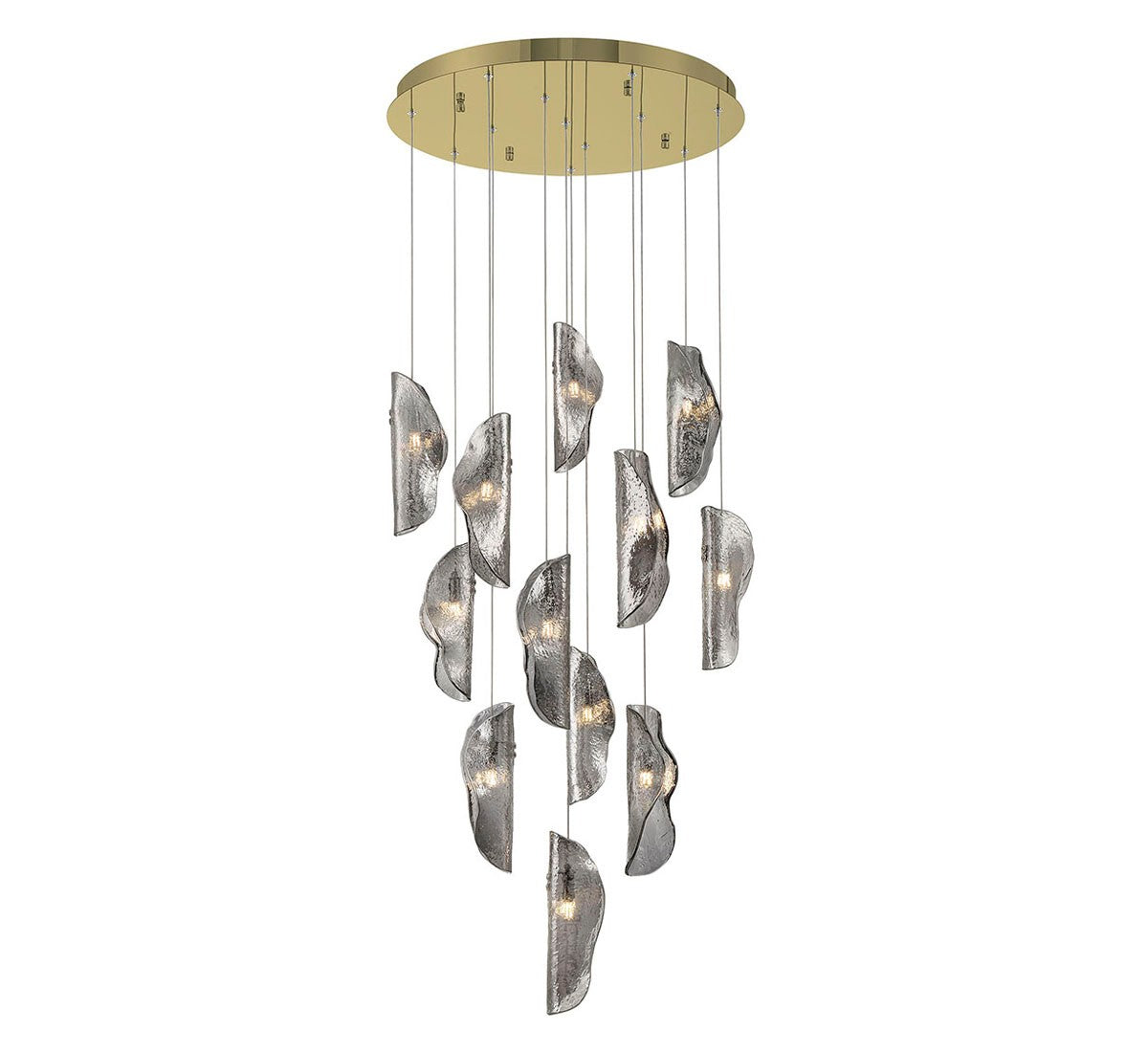 Lib & Co. Canada - 10164-019-07 - LED Chandelier - Sorrento - Gold