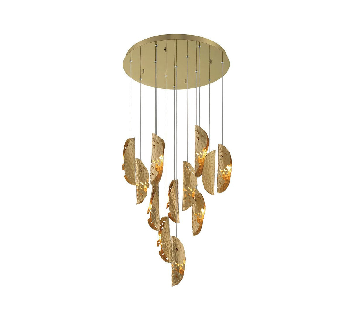 Lib & Co. Canada - 10164-020-07 - LED Chandelier - Sorrento - Gold