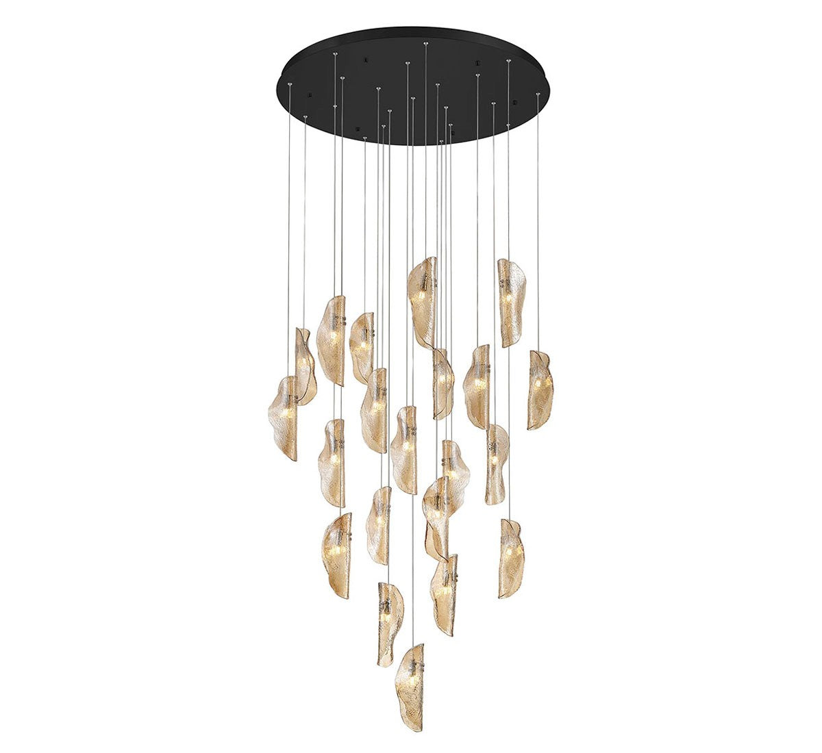 Lib & Co. Canada - 10167-018-02 - LED Chandelier - Sorrento - Black