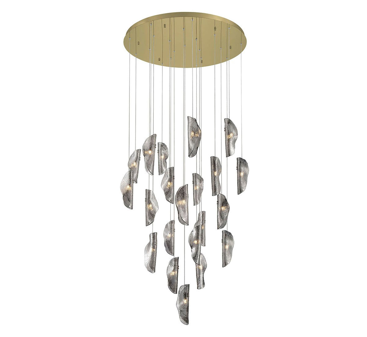 Lib & Co. Canada - 10167-019-07 - LED Chandelier - Sorrento - Gold