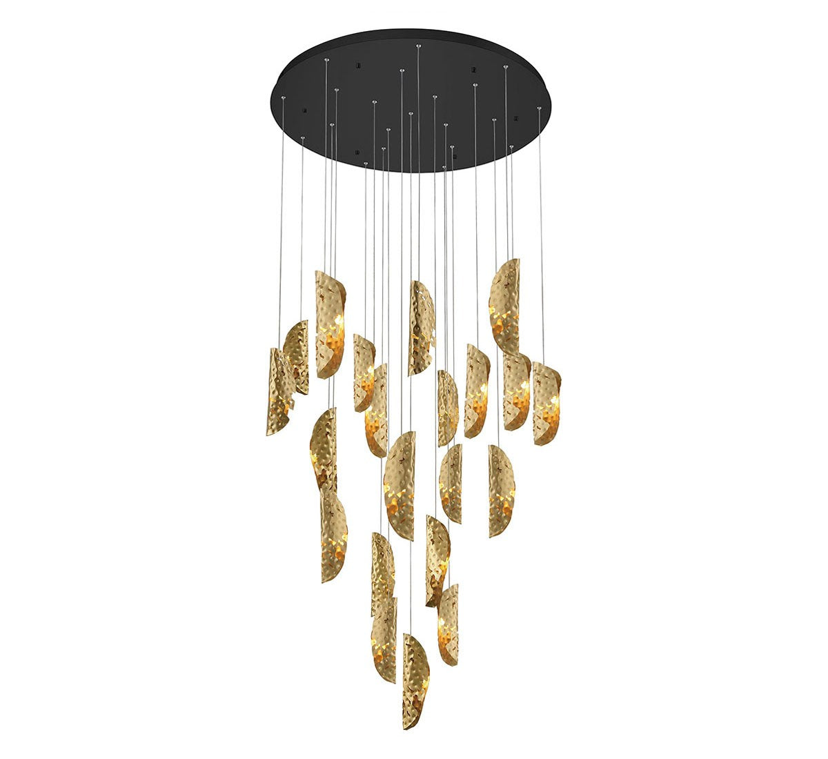 Lib & Co. Canada - 10167-020-02 - LED Chandelier - Sorrento - Black