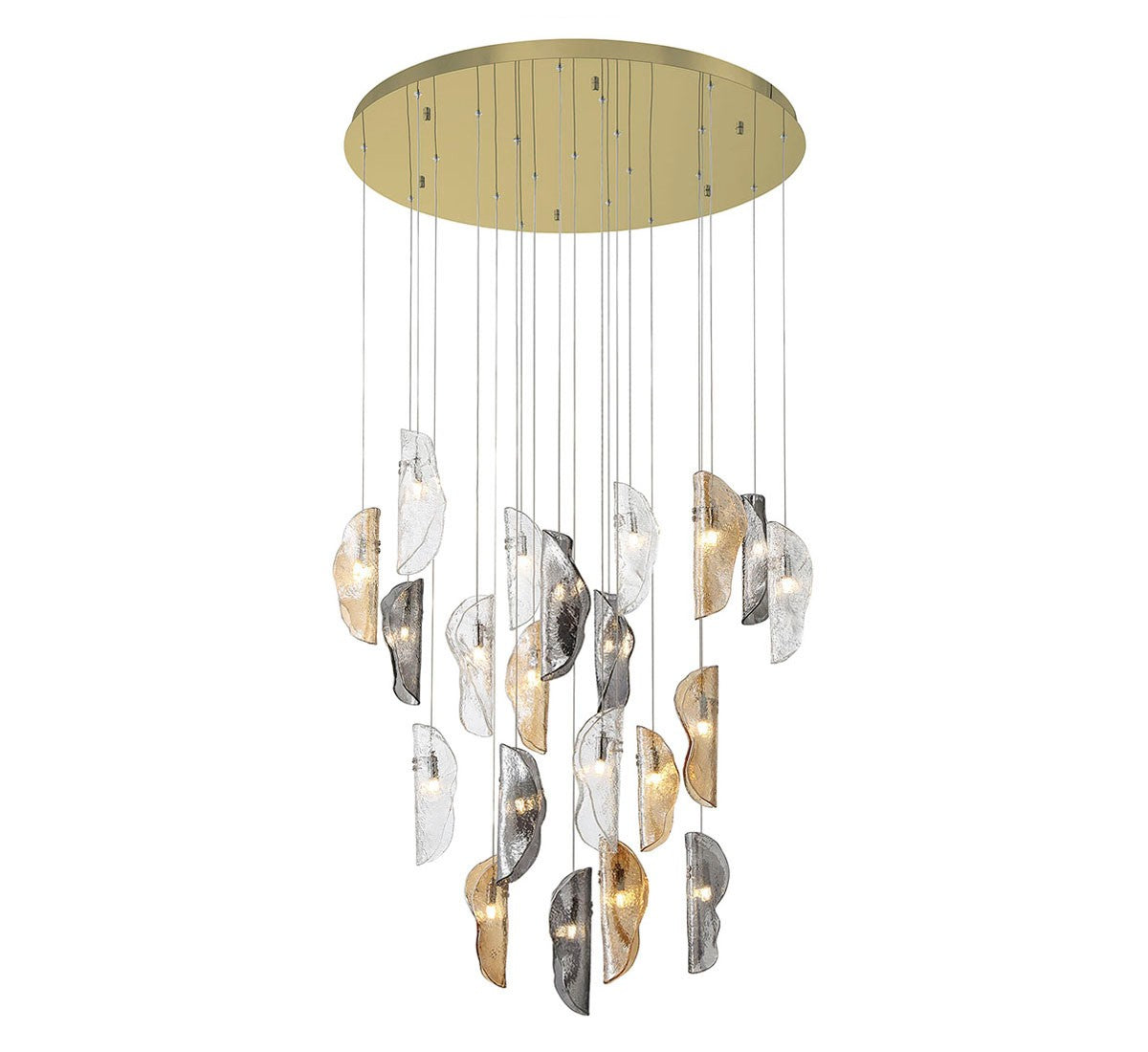 Lib & Co. Canada - 10167-023-07 - LED Chandelier - Sorrento - Gold