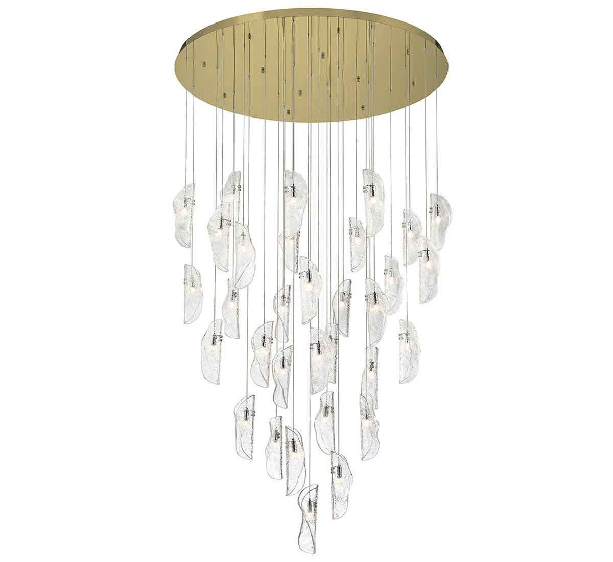 Lib & Co. Canada - 10169-017-07 - LED Chandelier - Sorrento - Gold