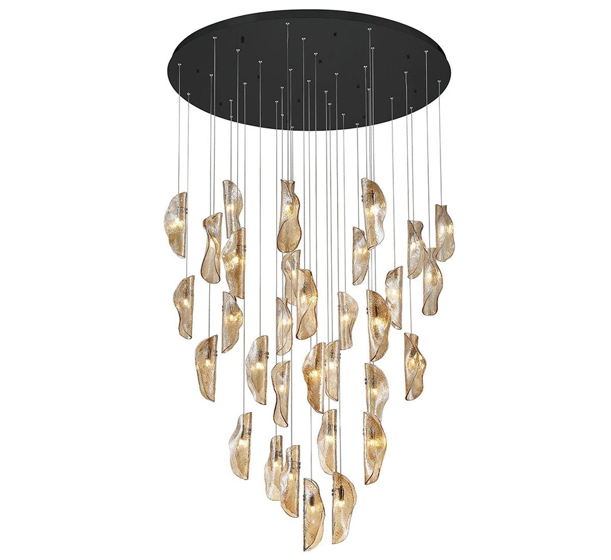 Lib & Co. Canada - 10169-018-02 - LED Chandelier - Sorrento - Black