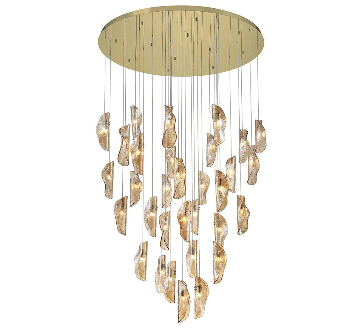 Lib & Co. Canada - 10169-018-07 - LED Chandelier - Sorrento - Gold