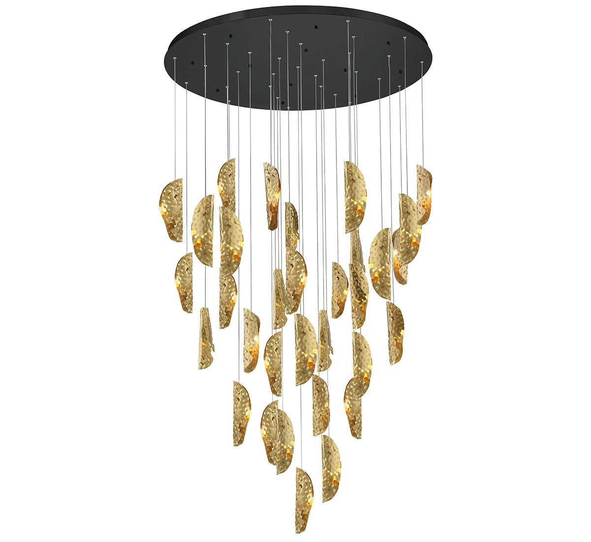 Lib & Co. Canada - 10169-020-02 - LED Chandelier - Sorrento - Black