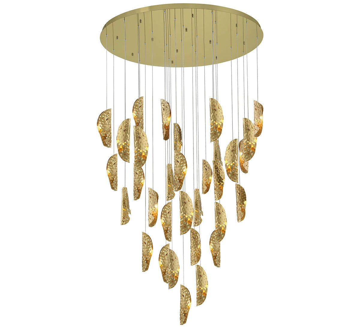 Lib & Co. Canada - 10169-020-07 - LED Chandelier - Sorrento - Gold