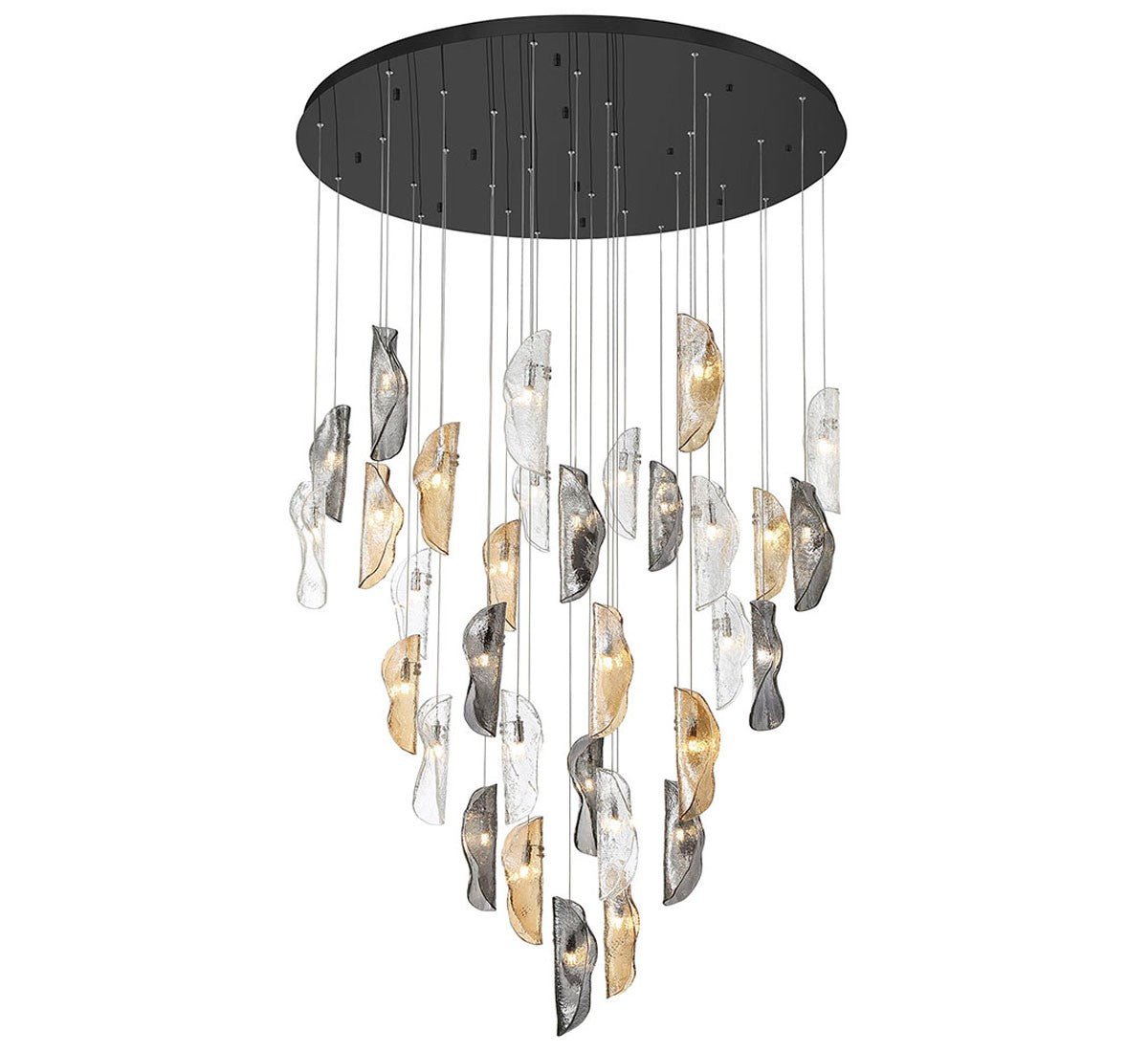 Lib & Co. Canada - 10169-023-02 - LED Chandelier - Sorrento - Black