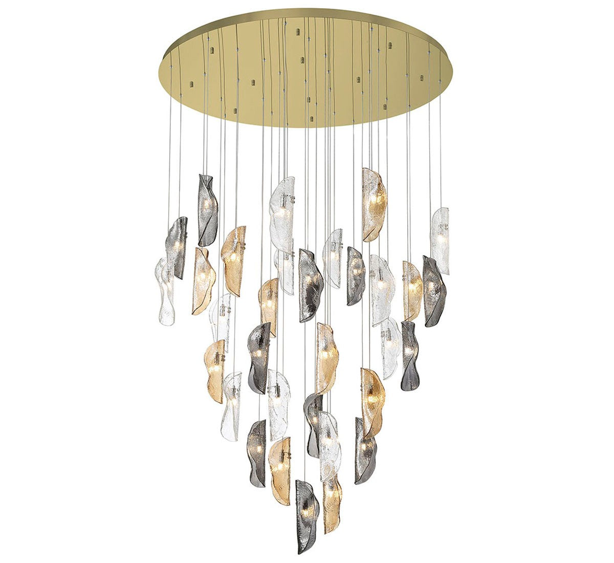 Lib & Co. Canada - 10169-023-07 - LED Chandelier - Sorrento - Gold