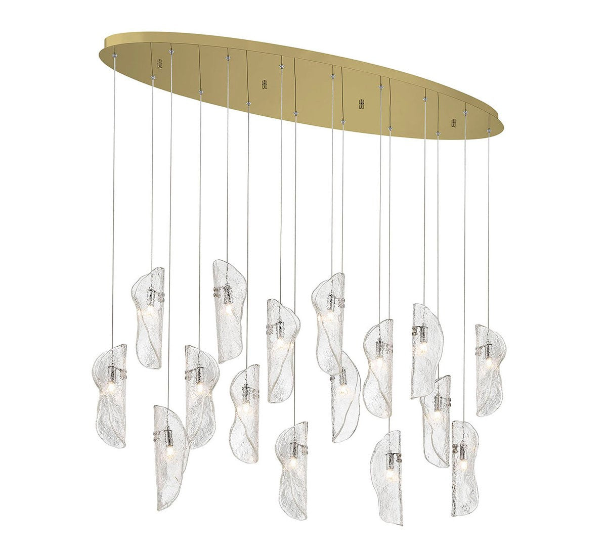 Lib & Co. Canada - 10172-017-07 - LED Chandelier - Sorrento - Gold