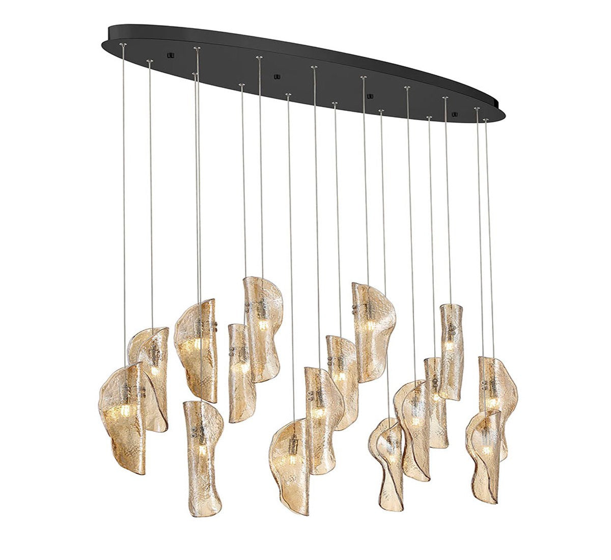 Lib & Co. Canada - 10172-018-02 - LED Chandelier - Sorrento - Black