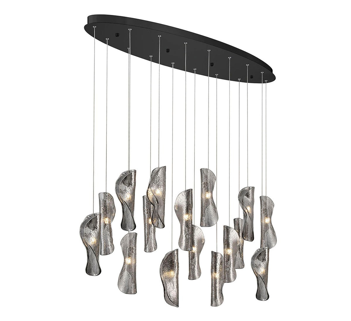 Lib & Co. Canada - 10172-019-02 - LED Chandelier - Sorrento - Black