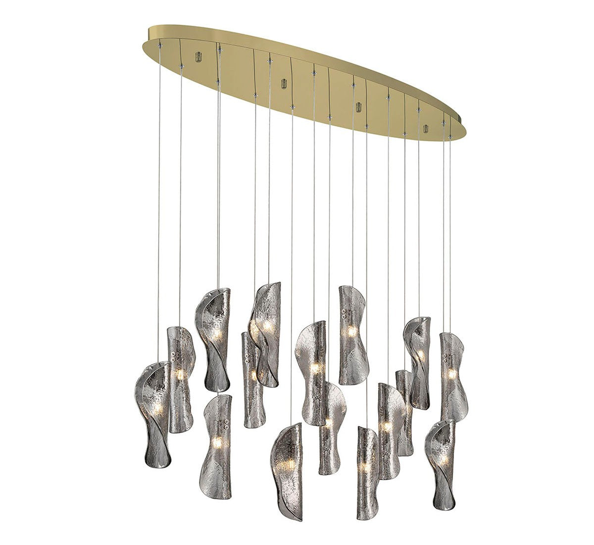 Lib & Co. Canada - 10172-019-07 - LED Chandelier - Sorrento - Gold