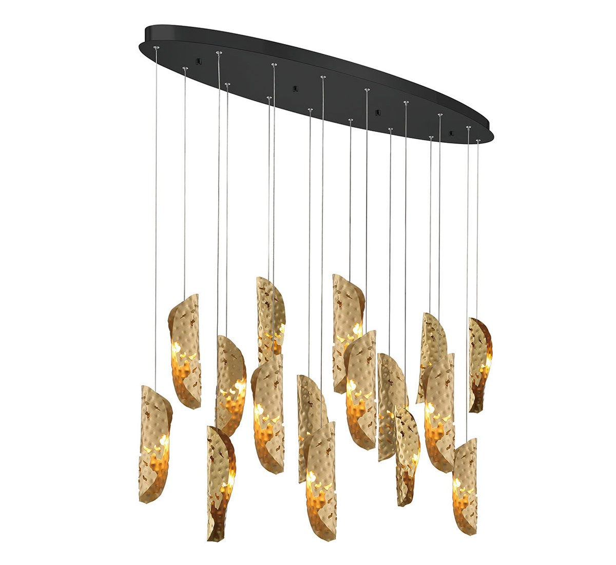 Lib & Co. Canada - 10172-020-02 - LED Chandelier - Sorrento - Black