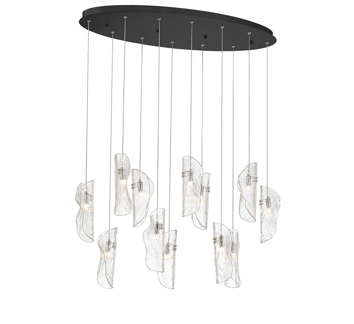 Lib & Co. Canada - 12034-017-02 - LED Chandelier - Sorrento - Black