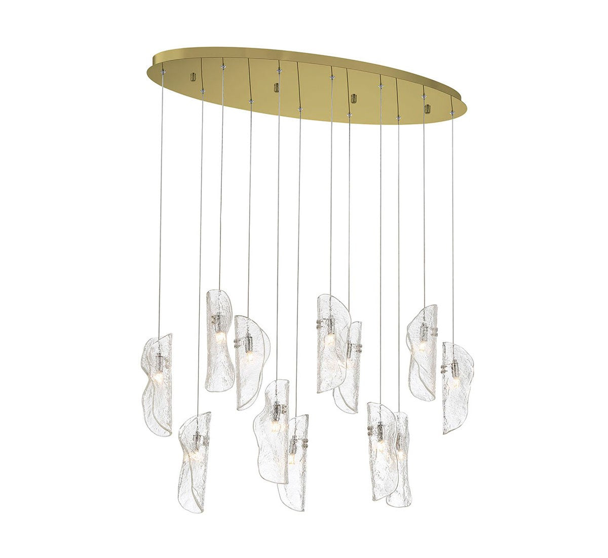 Lib & Co. Canada - 12034-017-07 - LED Chandelier - Sorrento - Gold