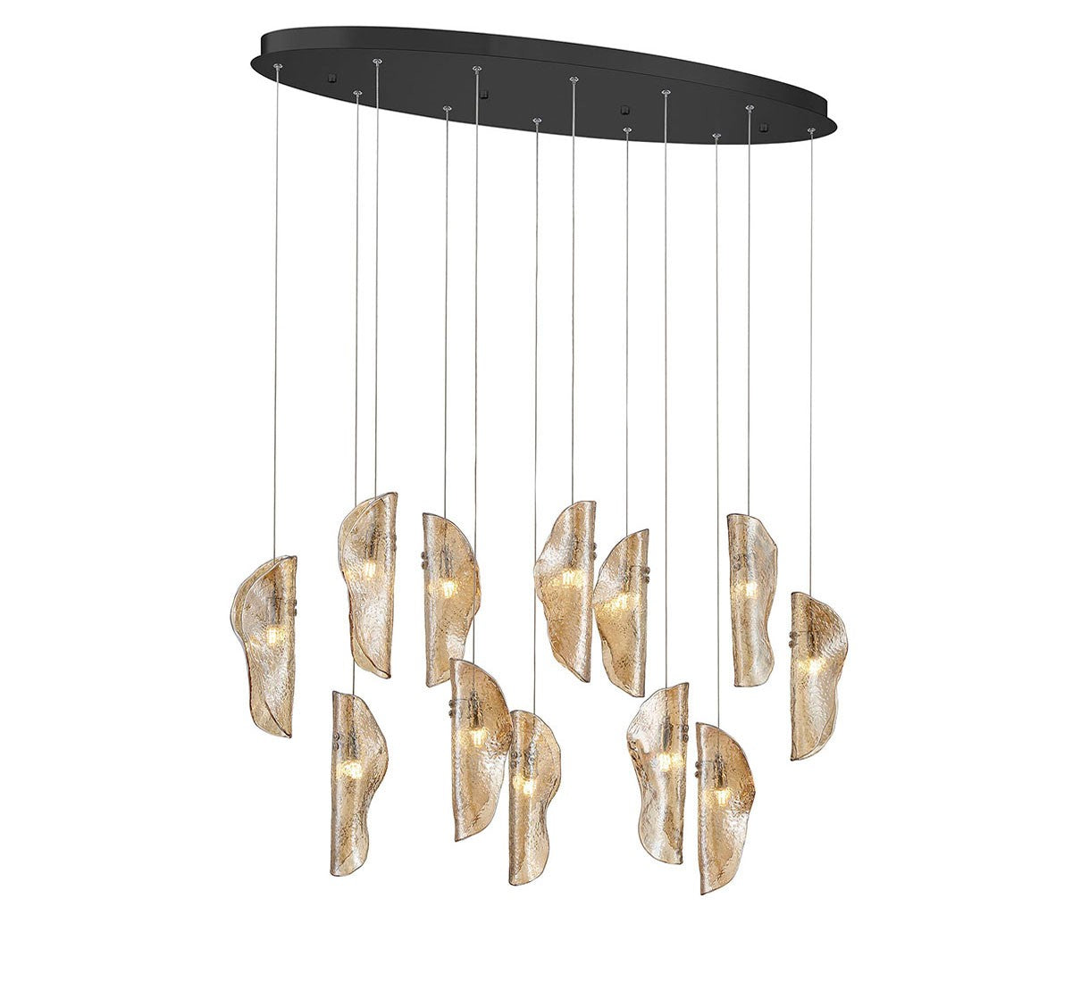 Lib & Co. Canada - 12034-018-02 - LED Chandelier - Sorrento - Black