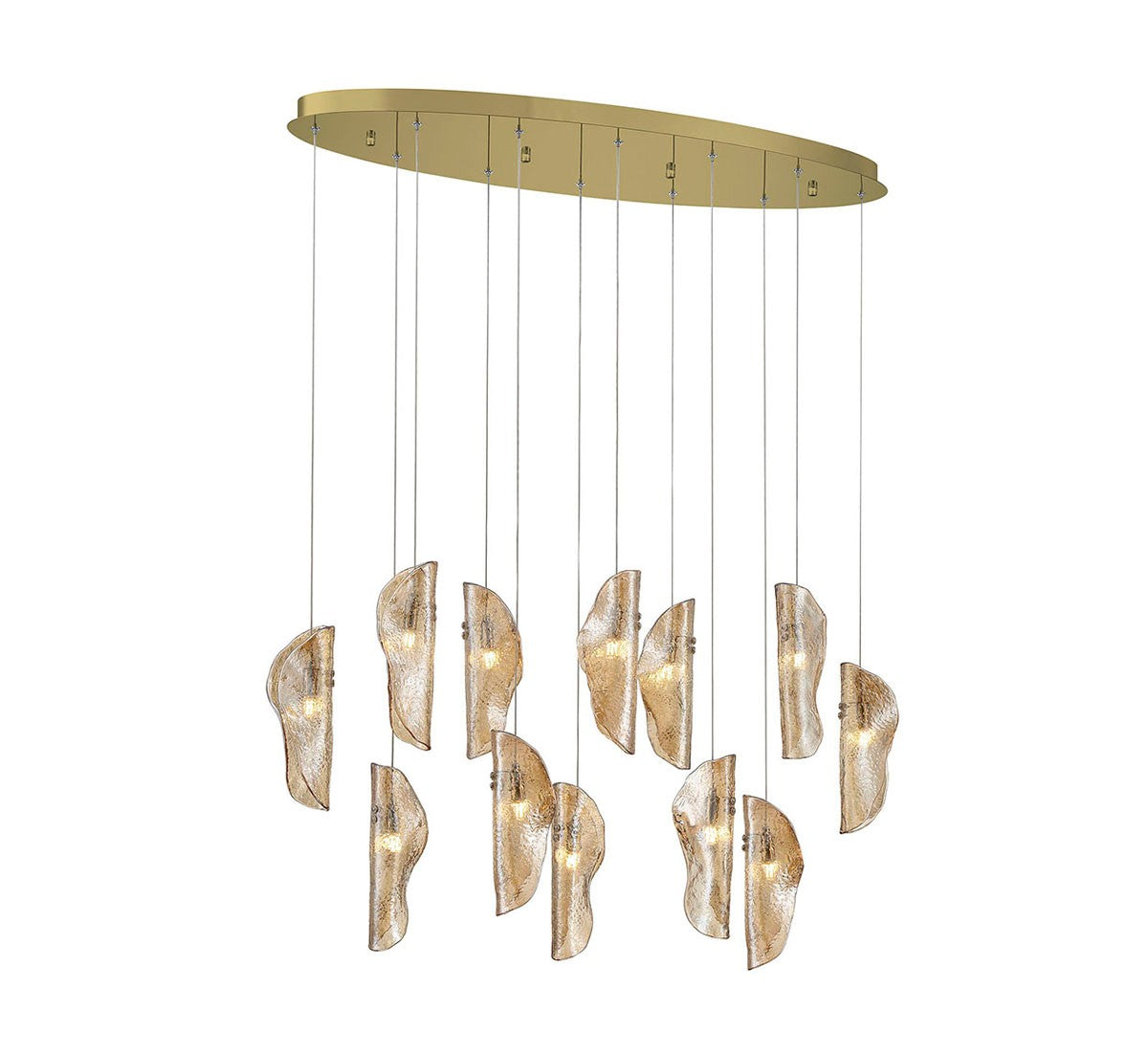 Lib & Co. Canada - 12034-018-07 - LED Chandelier - Sorrento - Gold