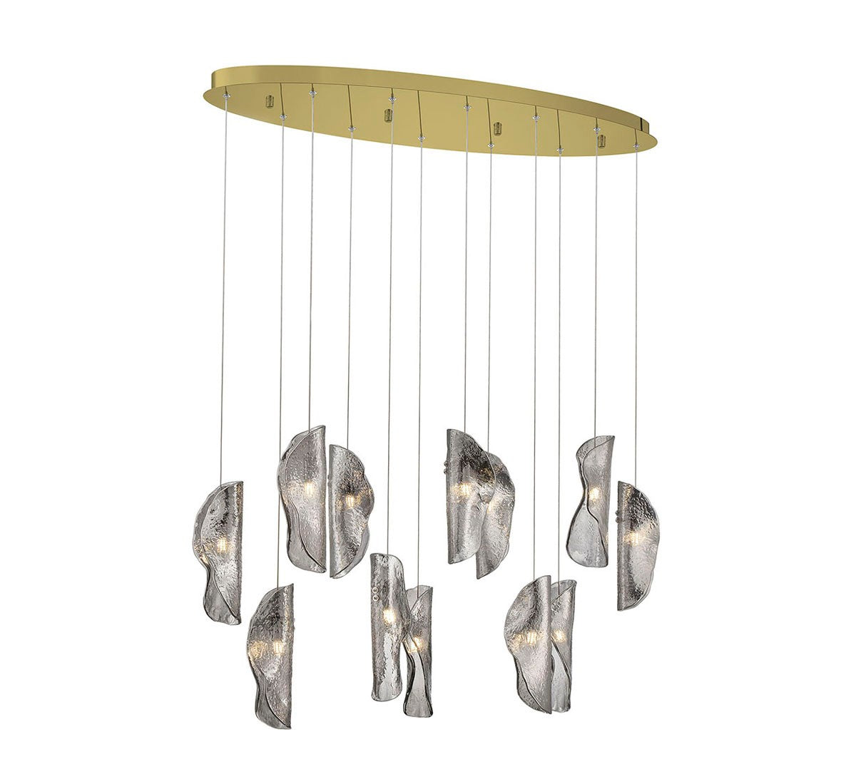 Lib & Co. Canada - 12034-019-07 - LED Chandelier - Sorrento - Gold