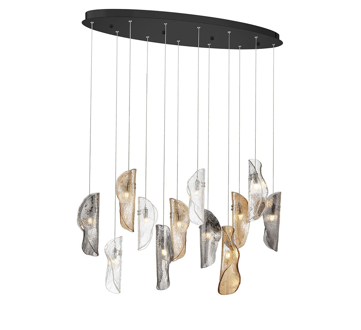 Lib & Co. Canada - 12034-023-02 - LED Chandelier - Sorrento - Black