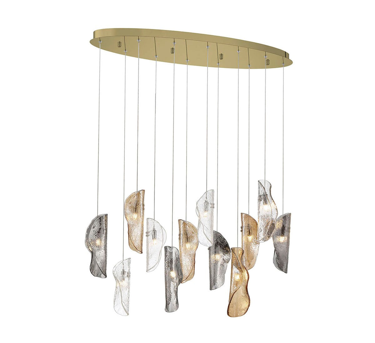 Lib & Co. Canada - 12034-023-07 - LED Chandelier - Sorrento - Gold