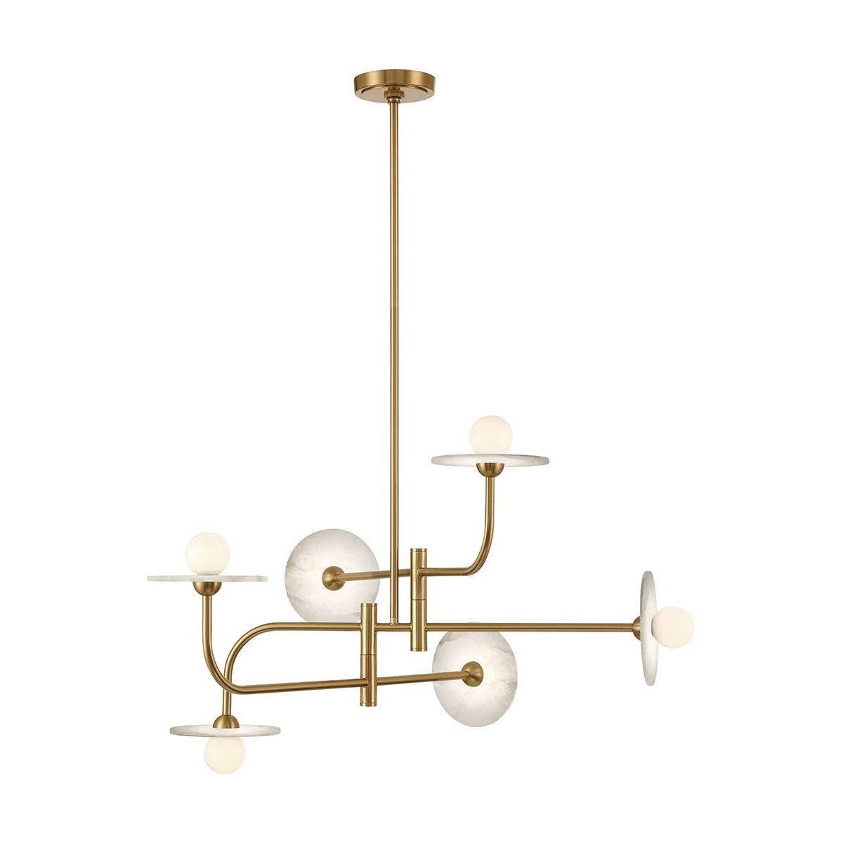 Lib & Co. Canada - 12051-037 - LED Chandelier - Teramo - Brushed brass