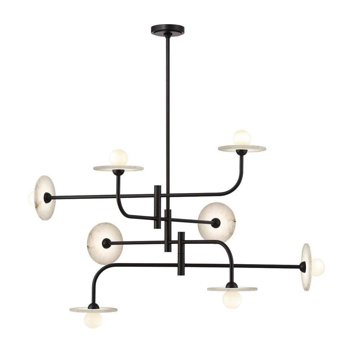 Lib & Co. Canada - 12052-02 - LED Chandelier - Teramo - Matte black