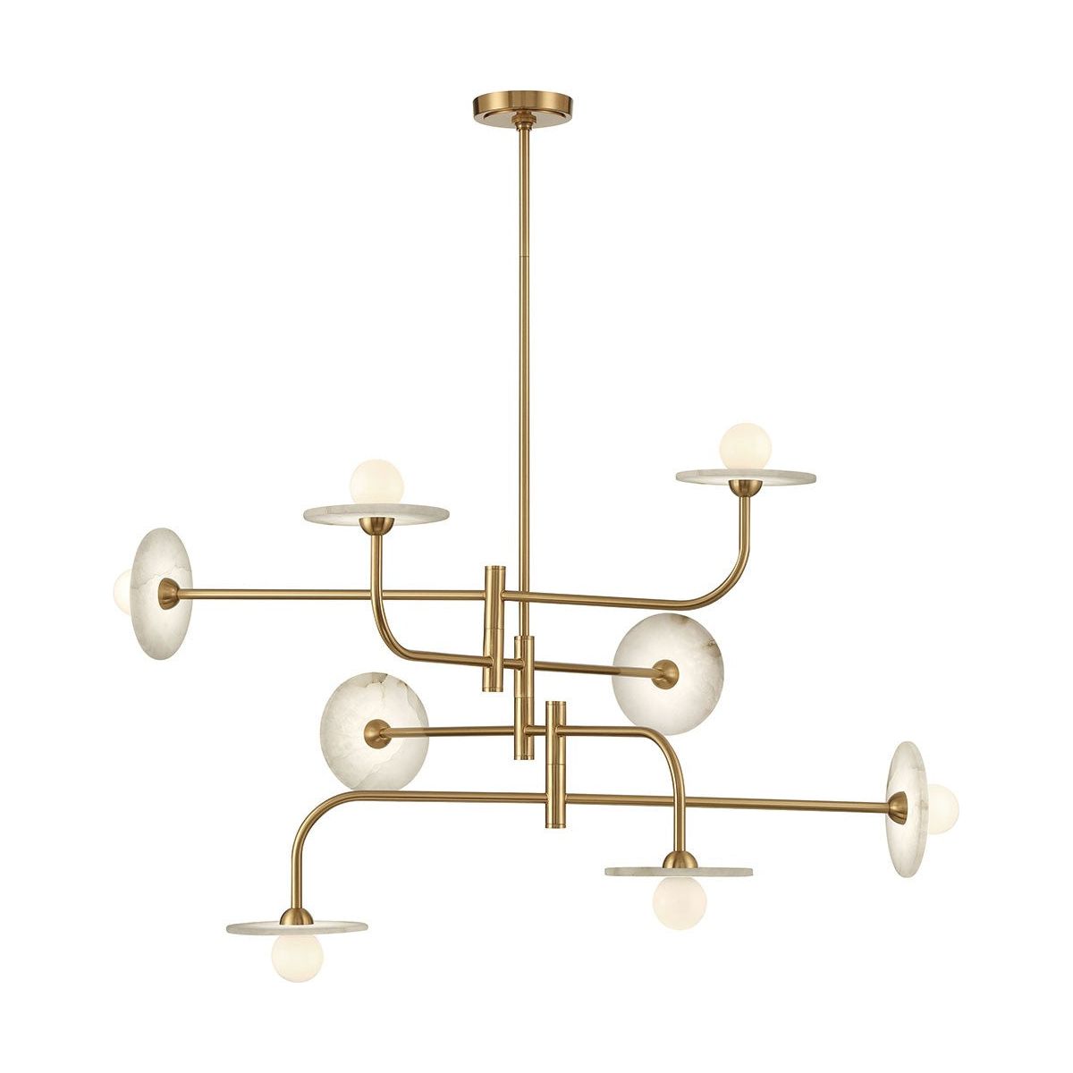 Lib & Co. Canada - 12052-037 - LED Chandelier - Teramo - Brushed Brass