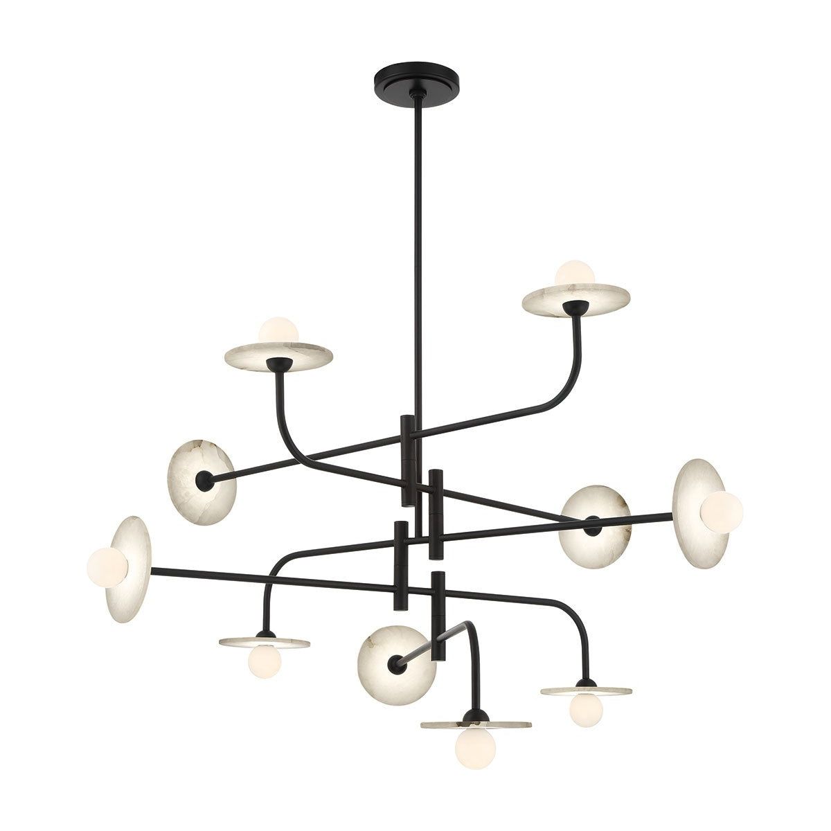 Lib & Co. Canada - 12053-02 - LED Chandelier - Teramo - Matte black