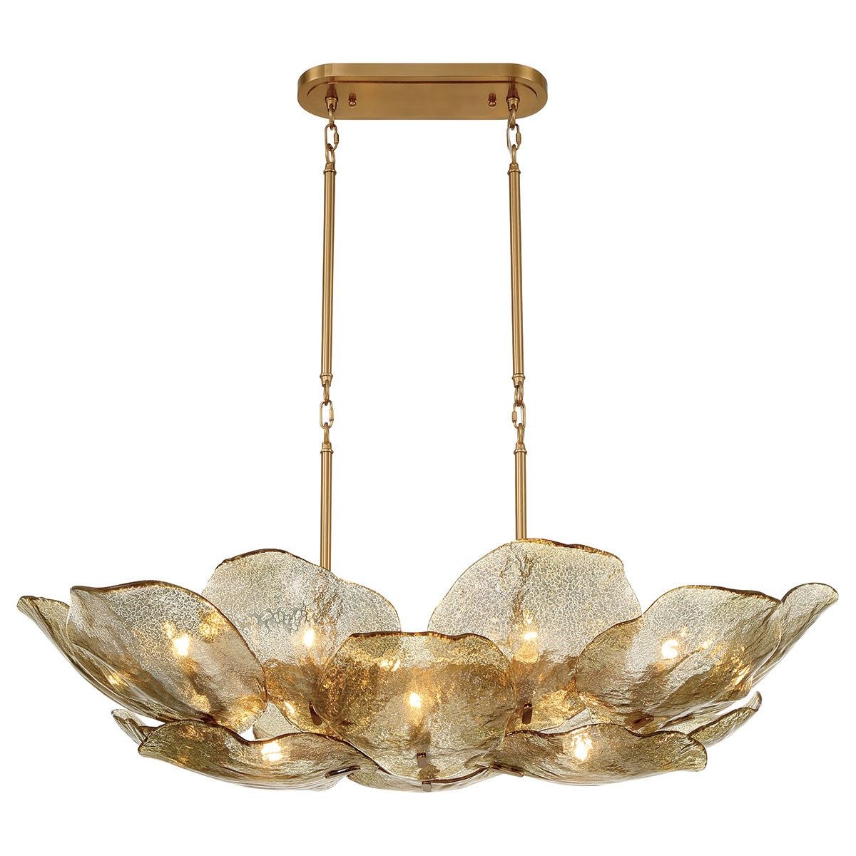 Lib & Co. Canada - 12056-037 - 14 Light Island Chandelier - Corato - Brushed Brass