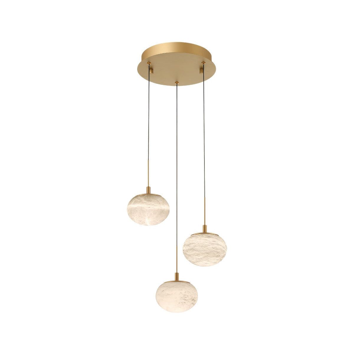 Lib & Co. Canada - 12120-030 - LED Pendant - Calcolo - Painted Antique Brass