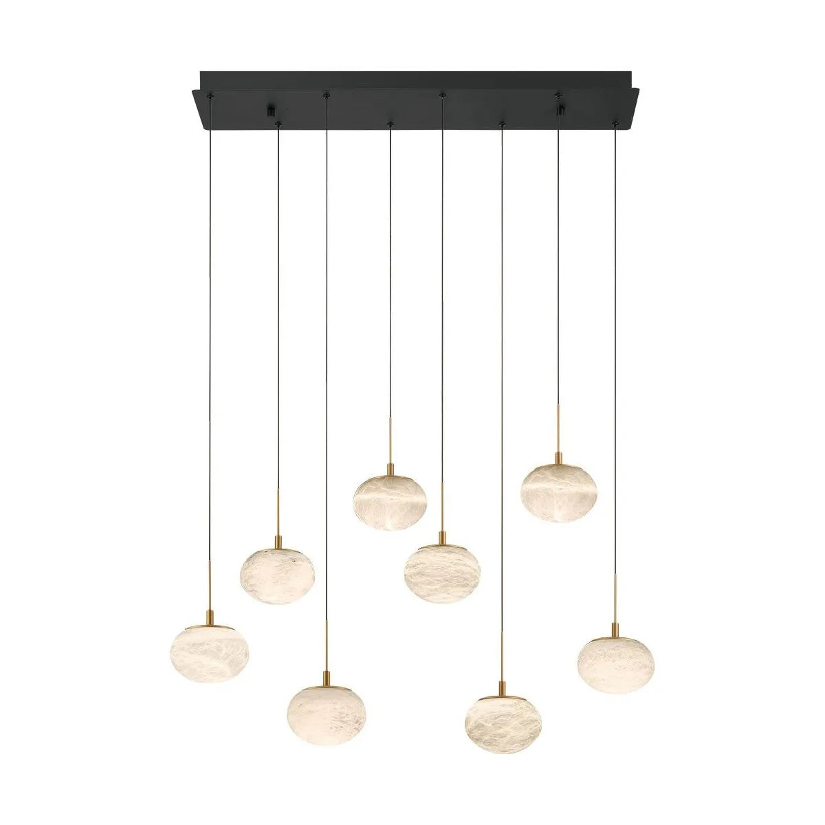 Lib & Co. Canada - 12124-02 - LED Chandelier - Calcolo - Matte black