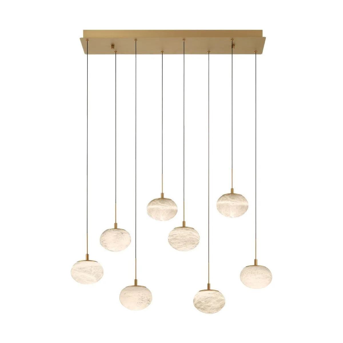 Lib & Co. Canada - 12124-030 - LED Chandelier - Calcolo - Painted Antique Brass