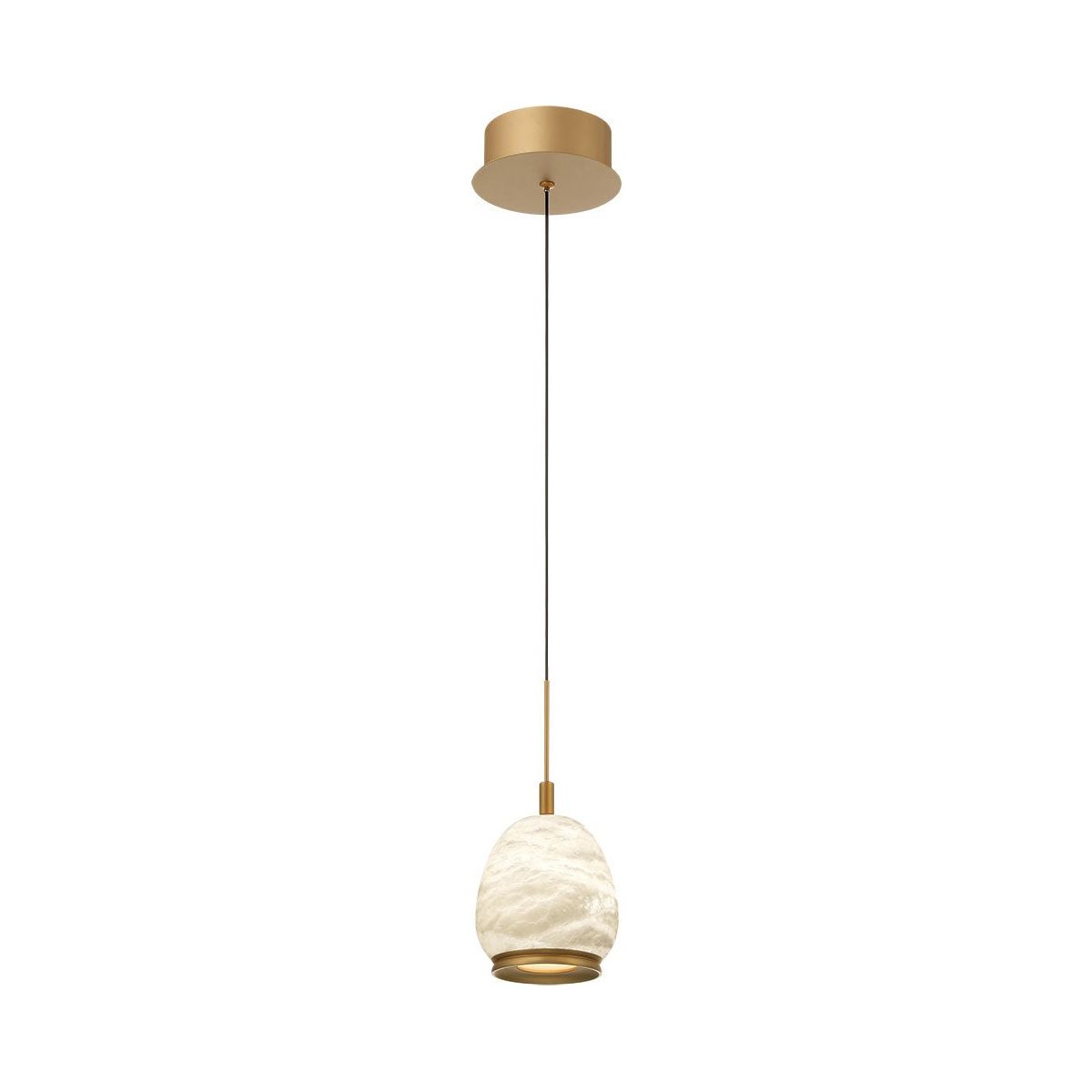 Lib & Co. Canada - 12135-030 - LED Pendant - Lucidata - Painted Antique Brass