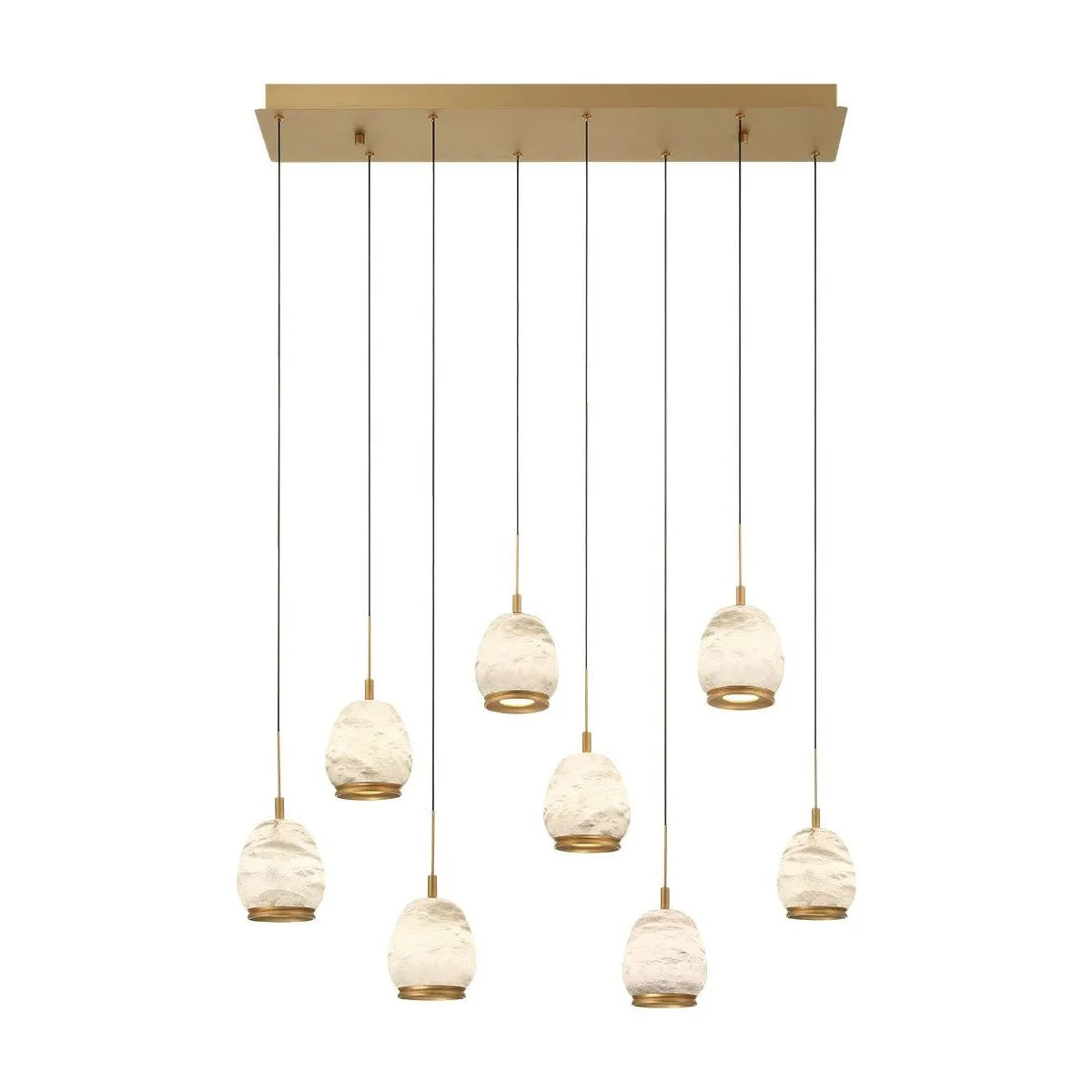 Lib & Co. Canada - 12140-030 - LED Chandelier - Lucidata - Painted Antique Brass