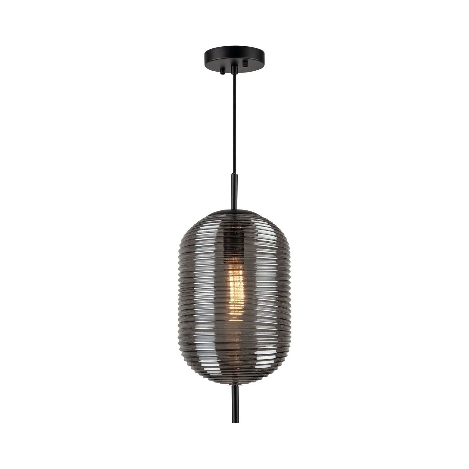 Artcraft Canada - AC10631BK - One Light Pendant - Vita - Black