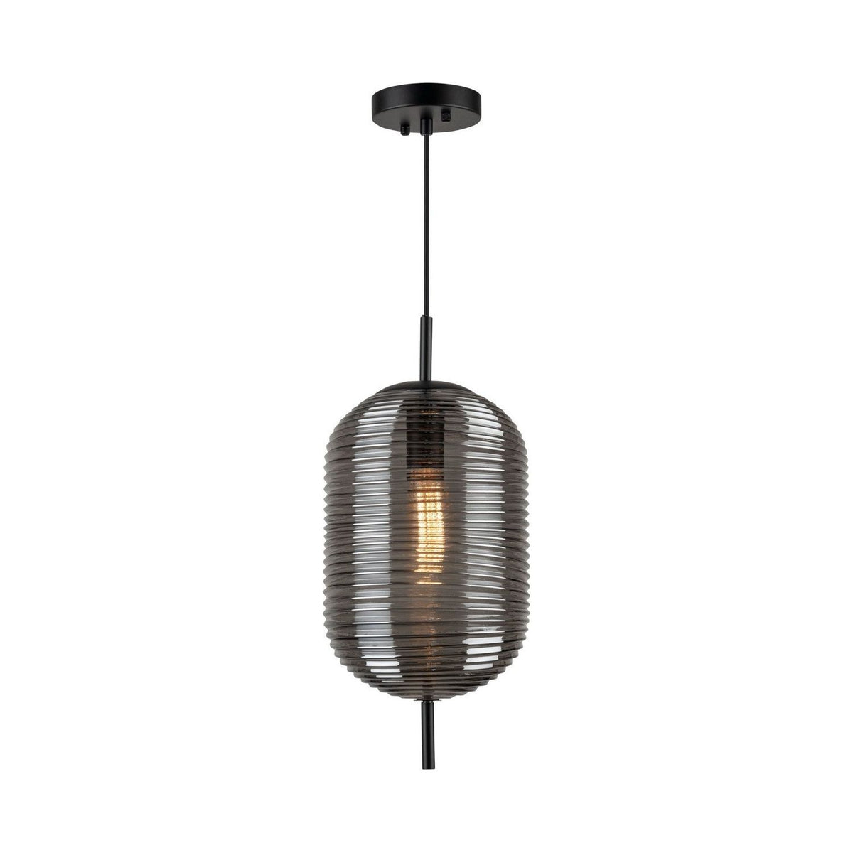 Artcraft Canada - AC10631BK - One Light Pendant - Vita - Black