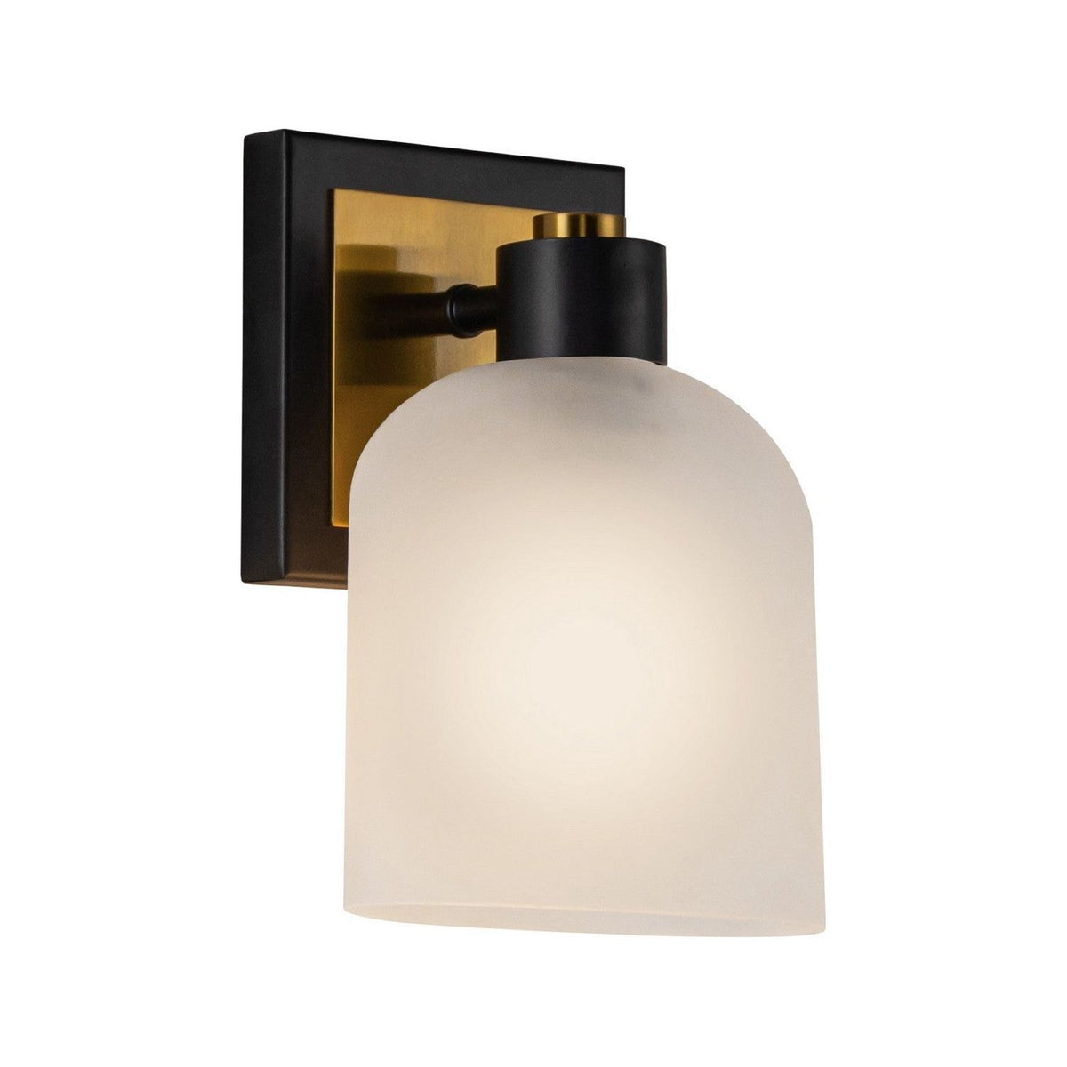 Artcraft Canada - AC11691BB - One Light Bathroom Sconce - Lyndon - Black and Brushed Brass