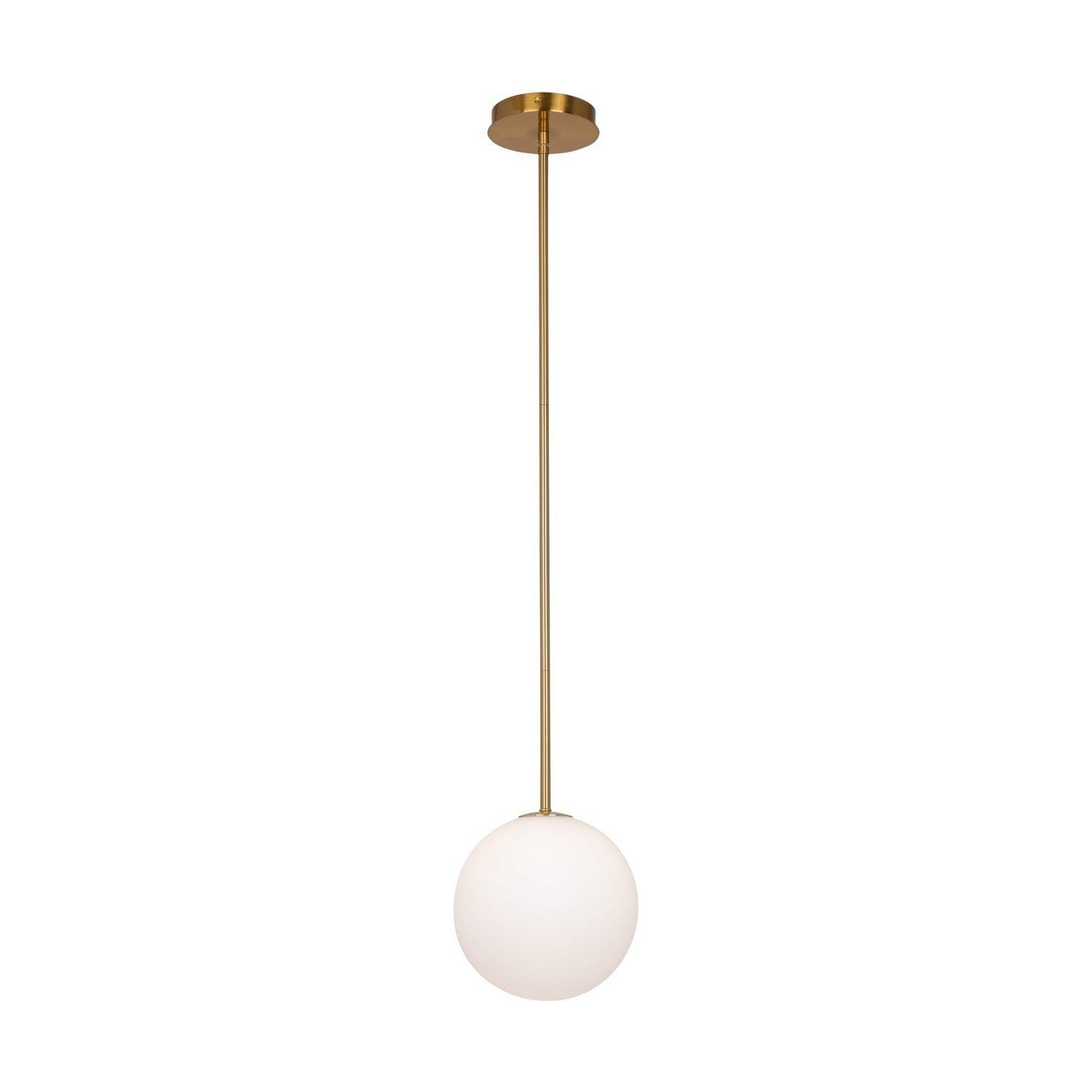 Artcraft Canada - AC11761BR - One Light Pendant - Aurelia - Brass