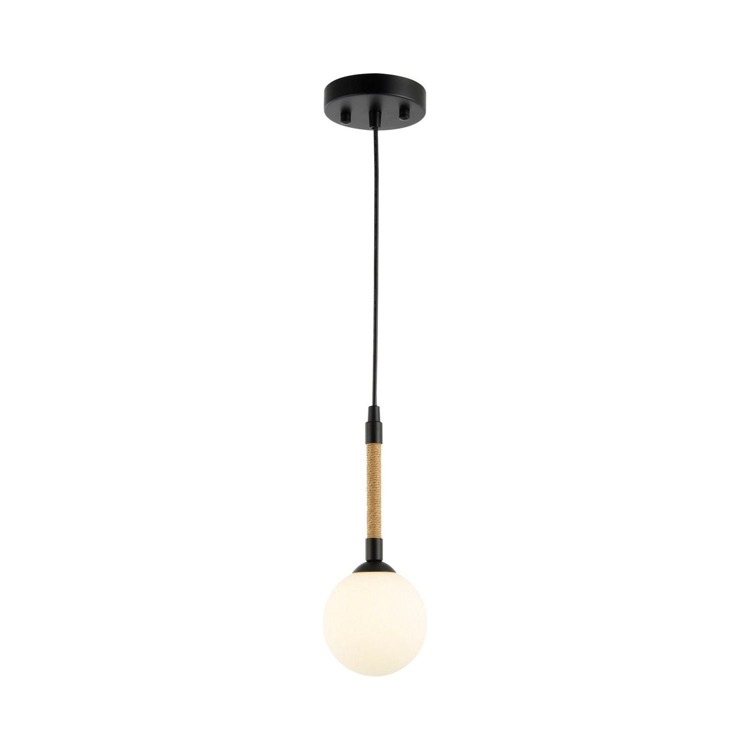 Artcraft Canada - AC11841BK - One Light Pendant - Capilano - Black