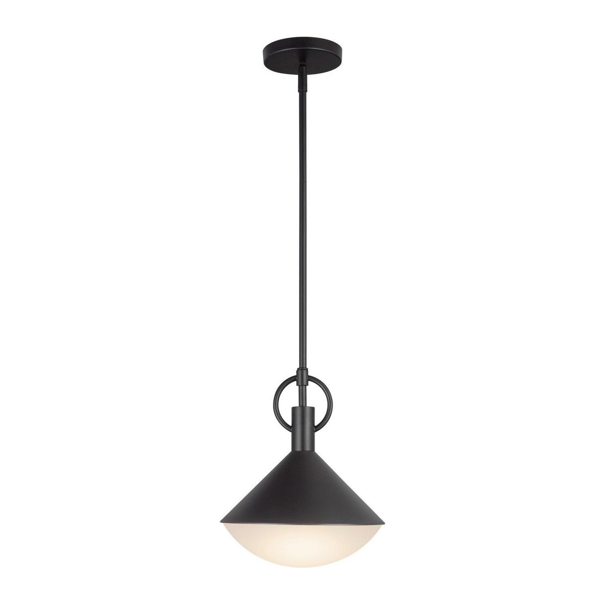 Artcraft Canada - AC11861BK - One Light Pendant - Abruzzo - Black