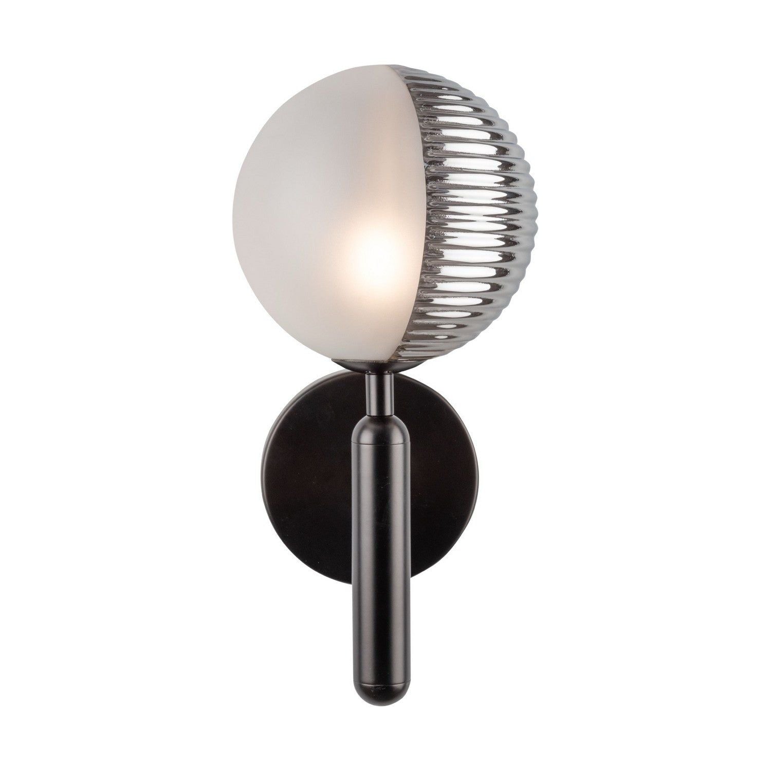 Artcraft Canada - AC11881BK - One Light Wall Sconce - Bolla - Black