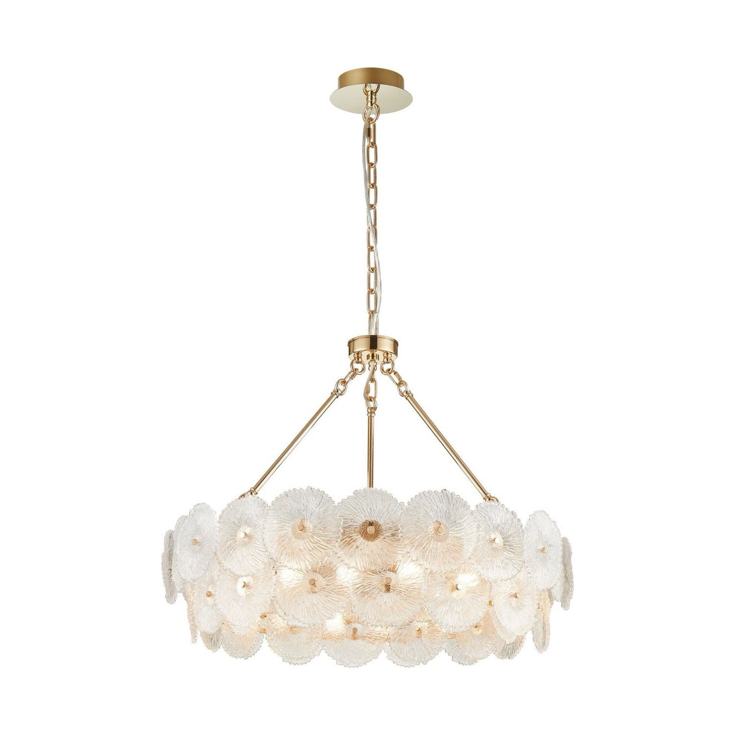 Artcraft Canada - AC11962BR - 18 Light Chandelier - Bloom - Brass