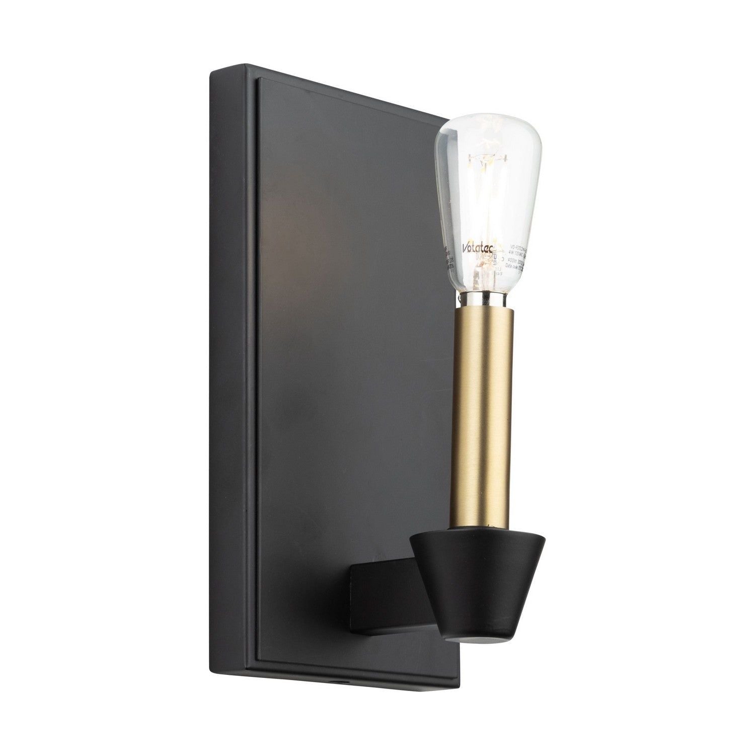 Artcraft Canada - AC11981BB - One Light Wall Sconce - Notting Hill - Black and Brushed Brass