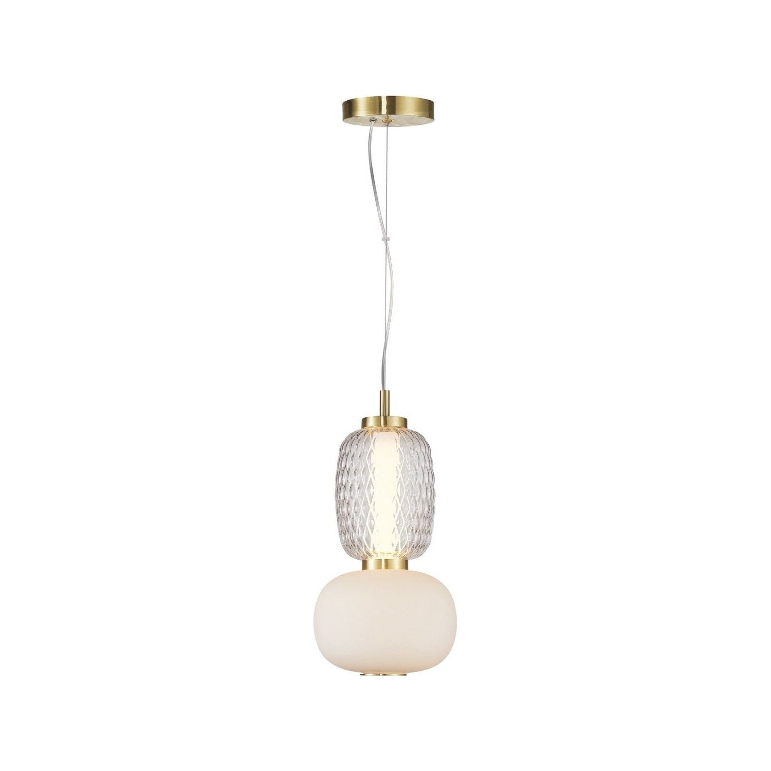 Artcraft Canada - AC6701BR - LED Pendant - Cyra - Brass