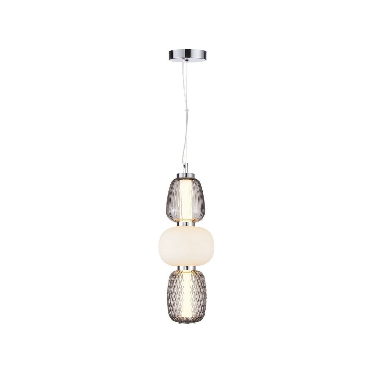 Artcraft Canada - AC6702SM - LED Pendant - Cyra - Chrome