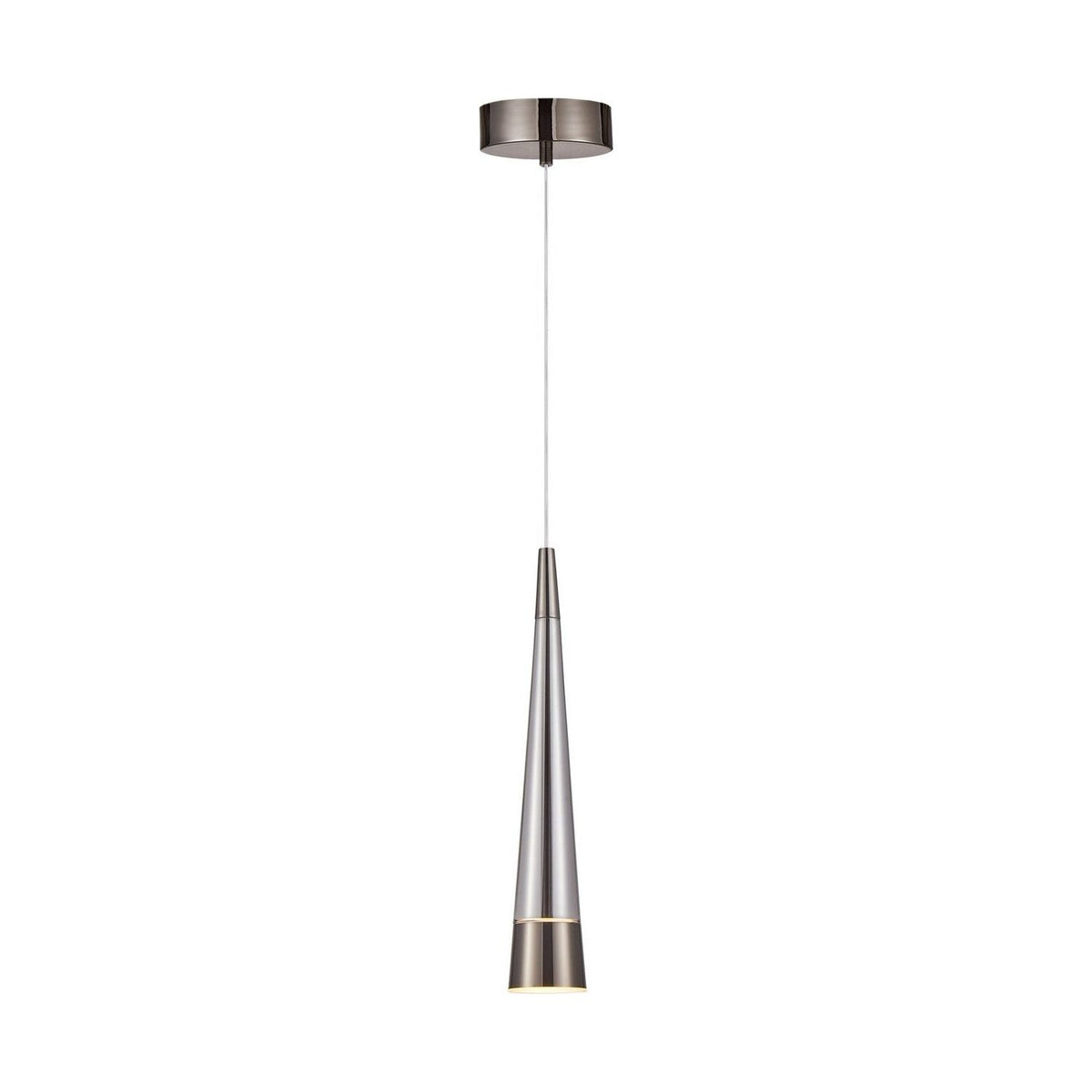 Artcraft Canada - AC6821SM - LED Pendant - Sunnyvale - Pearl Black and Smoke